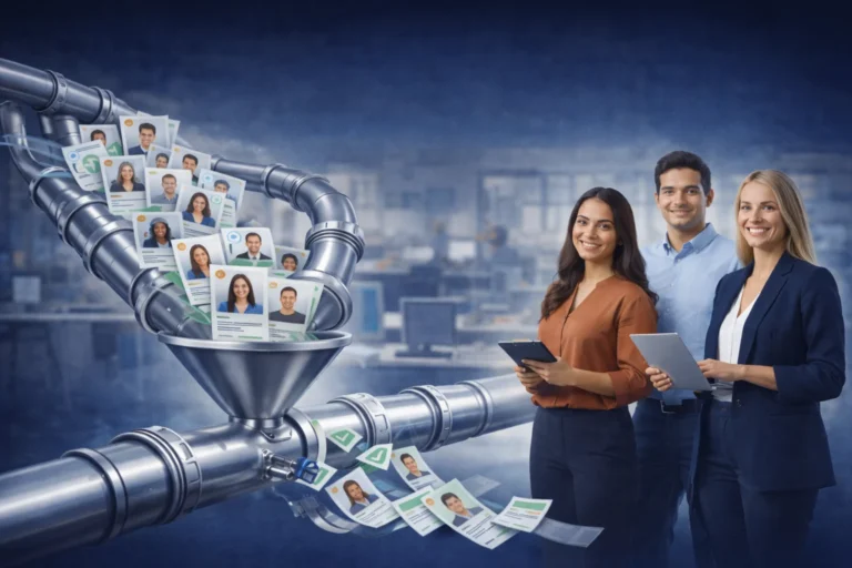 “Talent Acquisition Experts managing a strong candidate sourcing and recruitment pipeline for business growth”