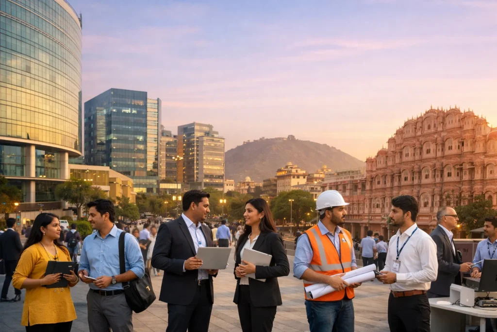 Career opportunities and growing jobs in Jaipur Rajasthan across multiple industries