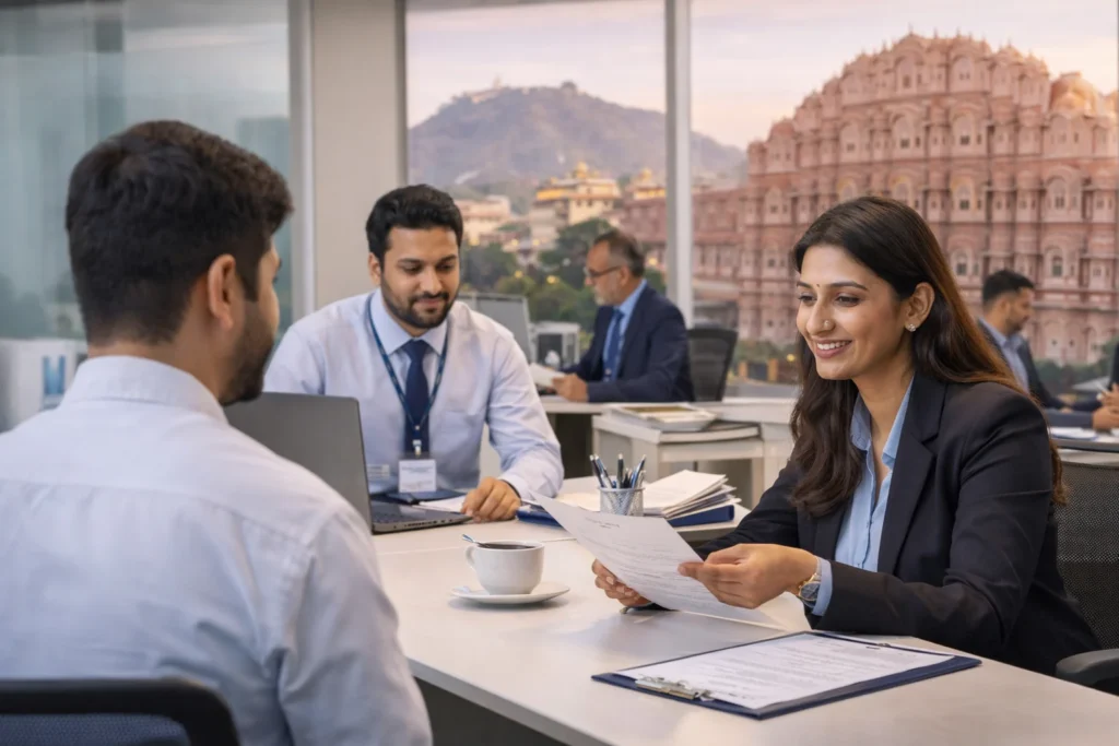 Structured recruitment support improving jobs in Jaipur Rajasthan for candidates and companies