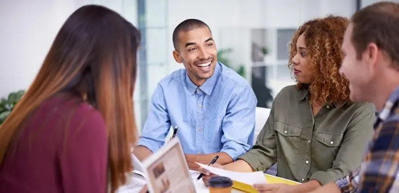 Reduce employee turnover HR strategy meeting
