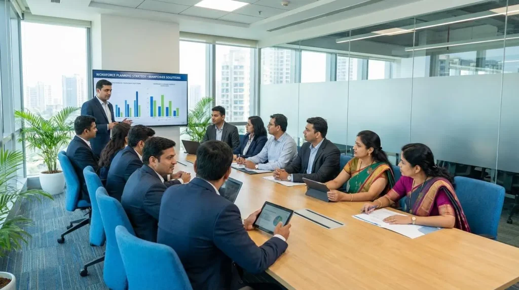 Manpower recruitment interview process